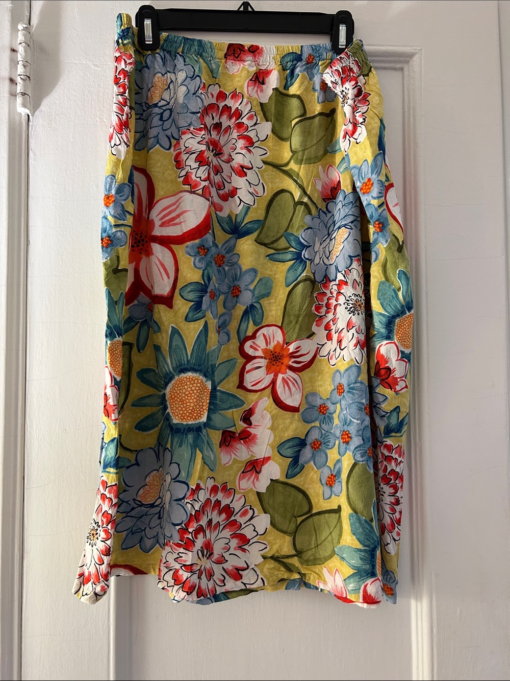 Jams Workd  print midi skirt